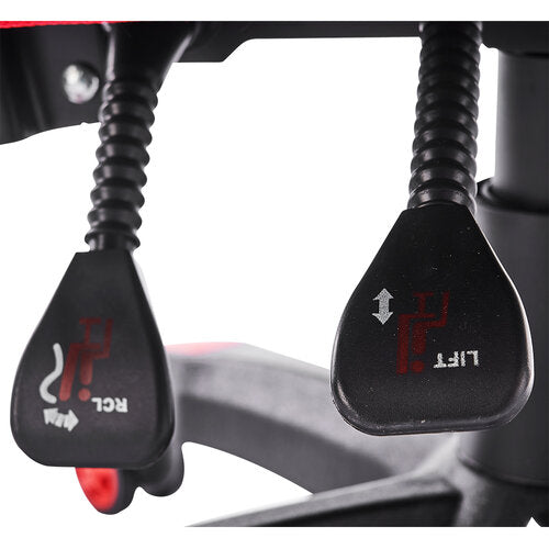 SILLA / VORAGO,  START THE GAME / CGC301-RD, TELA, RECLINABLE, NEGRO/ROJO SILLA / VORAGO,  START THE GAME / CGC301-RD, TELA, RECLINABLE, NEGRO/ROJO